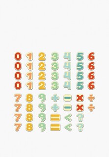 Набор игровой Hape Деревянные магнитные цифры "Учимся считать"