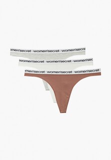 Трусы 3 шт. womensecret Women'secret THONG BRIEF