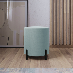 Пуф на ножках Феликс Лазурит