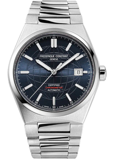 Швейцарские наручные мужские часы Frederique Constant FC-303BL3NH6B. Коллекция Highlife Automatic