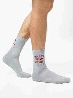 Высокие мужские носки с махровой стопой в оттенке Mark Formelle