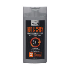 Шампунь для мужчин 3 в 1 krassa men hot spicy, 250 мл NO Brand