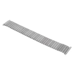 Ремешок для часов 18 мм, металл, серебряный, 20 см Solomon