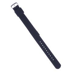 Ремешок для часов 20 мм, текстиль, черный Solomon