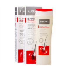 Шампунь для волос алерана био кератин, восстанавливающий, 2 флакона по 250 мл NO Brand