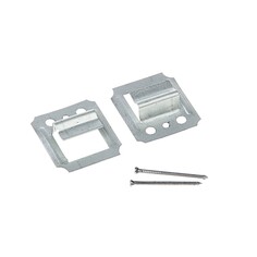 Кляймер лом, №5, оцинкованный, с гвоздями, 80 шт Lom