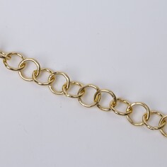 Цепочка для сумки, металлическая, d = 12 мм, 10 ± 0,5 м, цвет золотой Арт Узор