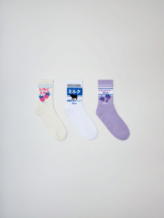 Набор из 3 пар носков для девочек Sela