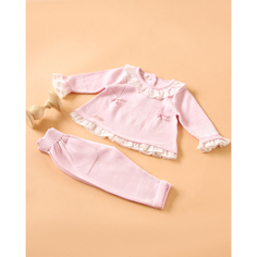 Комплекты детской одежды Leoking Костюм с воланами (кофта и штанишки) 8424