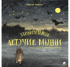 Художественные книги Белая ворона Книга Удивительные летучие мыши