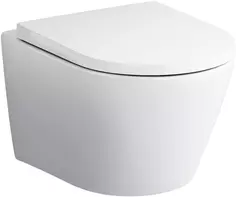 Унитаз подвесной Am.Pm Sense C741701SC безободковый, с сиденьем микролифт, белый Am.Pm.