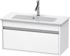 Тумба белый матовый 80 см Duravit Ketho KT642301818