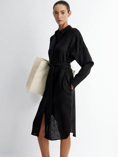 Платье-рубашка льняное 12 STOREEZ