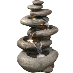 Фонтан камни Haomei Fountain с подсветкой 45,5x37,5x69,5 см