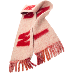 Шерстяной шарф с логотипом Marni