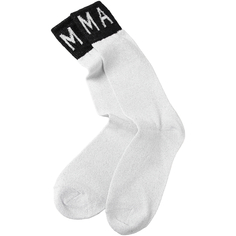 Белые носки с люрексом Marni