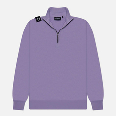 Мужской свитер MA.Strum Quarter Zip, цвет фиолетовый, размер L