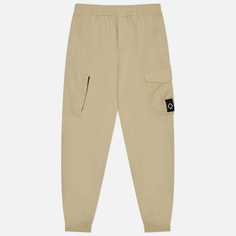 Мужские брюки MA.Strum Elasticated Regular Fit, цвет бежевый, размер M