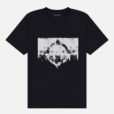 Мужская футболка MA.Strum Grunge Logo, цвет синий