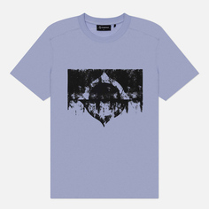 Мужская футболка MA.Strum Grunge Logo, цвет фиолетовый, размер M