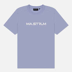 Мужская футболка MA.Strum Logo Chest Print, цвет фиолетовый