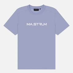 Мужская футболка MA.Strum Logo Chest Print, цвет фиолетовый, размер XXL