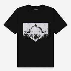 Мужская футболка MA.Strum Grunge Logo, цвет чёрный, размер L