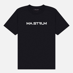 Мужская футболка MA.Strum Logo Chest Print, цвет синий