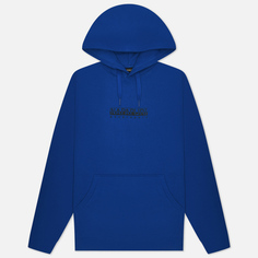 Мужская толстовка Napapijri Box Hoodie Loose Fit, цвет синий
