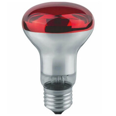 Лампы накаливания термоизлучатель NAVIGATOR E27 60Вт R63 красный свет
