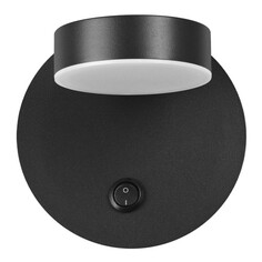 Бра LED бра светодиодное LUMION Ledio LED 7Вт 3000K 230Лм черный