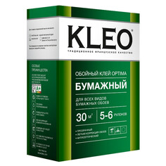 Клей, средства для обоев клей обойный KLEO OPTIMA бумажный 160г, арт.011 OPTIMA 7-9