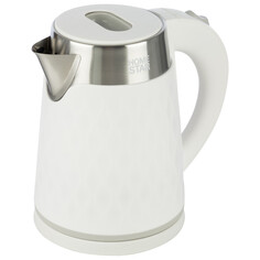 Чайники электрические чайник HOMESTAR HS-1021 1500Вт 1,7л металл/пластик белый