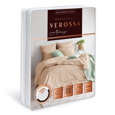 Комплекты 2-спальные постельное белье 2сп VEROSSA Melange диагональ 2 нав.50х70см, арт.775854