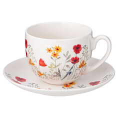 Чашки чайная пара LEFARD Flower field 240мл фарфор