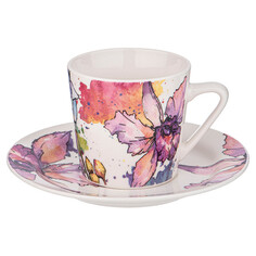 Чашки чайная пара LEFARD Орхидея 250мл фарфор