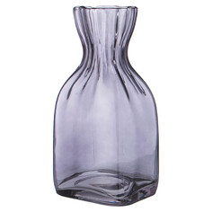 Вазы ваза LEFARD Candy grey 15х12х30см стекло серая