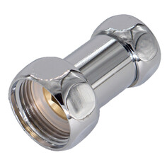 Комплектующие к полотенцесушителям соединитель для полотенцесушителя СТМ 1"х1/2" ВР/ВР хром STM