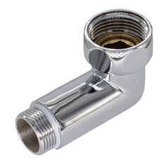 Комплектующие к полотенцесушителям угольник для полотенцесушителя СТМ 3/4"х1/2" ВР/НР хром STM