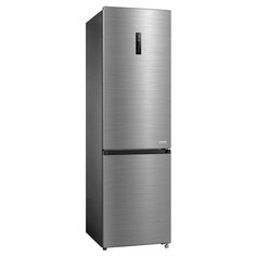 Холодильники двухкамерные холодильник двухкамерный MIDEA MDRB521MIE46OD 201х59,5х66см серебристый