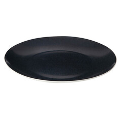 Тарелки тарелка HOMEQUEEN Нуар 19,3см десертная костяной фарфор черный