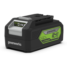 Аккумуляторы для садовой техники аккумулятор GREENWORKS G24B4 24В 4Ач