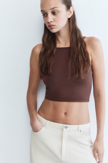 топ женский Майка-топ CROPTOP хлопковая укороченная Befree