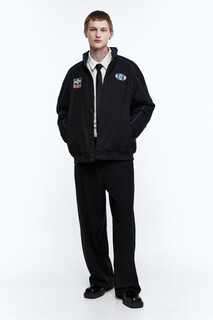 куртка мужская Куртка-олимпийка утепленная с принтом Befree