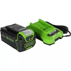 Зарядное устройство Greenworks G40C, 40 В Li-Ion
