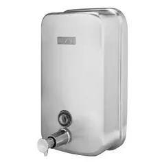 Дозатор для жидкого мыла BXG SD-H1-1000M подвесной металл матовый цвет серебристый