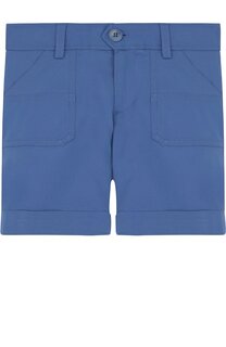 Хлопковые шорты с отворотами Loro Piana