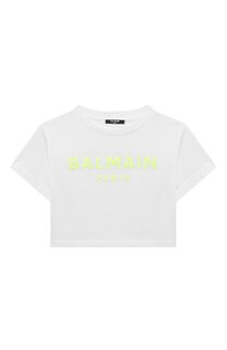 Хлопковая футболка Balmain