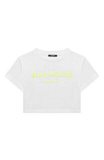 Хлопковая футболка Balmain