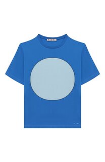 Хлопковая футболка Marni
